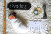 Newborn Shoot of Coraline and Ryleigh Bell
